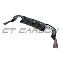 AUDI RS3 8V SALOON REAR CARBON DIFFUSER WITH DTM LIGHT