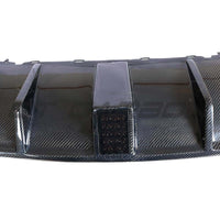 AUDI RS3 8V SALOON REAR CARBON DIFFUSER WITH DTM LIGHT