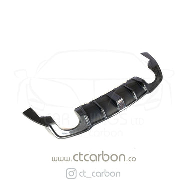 CT CARBON Diffuser AUDI RS3 8V SALOON REAR CARBON DIFFUSER WITH DTM LIGHT