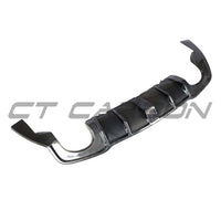 AUDI RS3 8V SALOON REAR CARBON DIFFUSER WITH DTM LIGHT