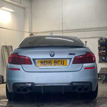 CT CARBON Diffuser BMW F10 M5 CARBON FIBRE DIFFUSER - V STYLE