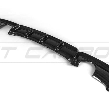 CT CARBON Diffuser BMW F30 3 SERIES CARBON FIBRE DIFFUSER - MP STYLE - DUAL EXHAUST