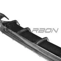 BMW F32, F33 & F36 4 SERIES 2013-2017 CARBON FIBRE DIFFUSER - DUAL EXHAUST