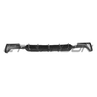 BMW F32, F33 & F36 4 SERIES 2013-2017 CARBON FIBRE DIFFUSER - DUAL EXHAUST