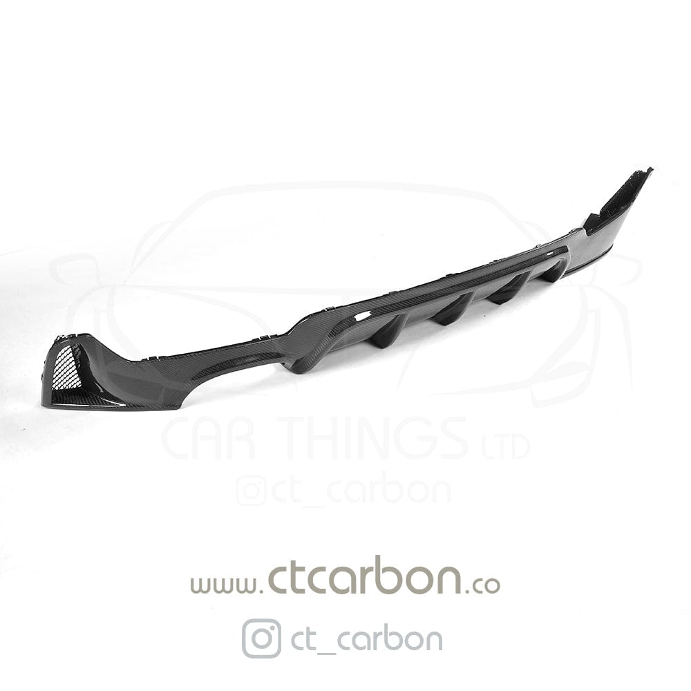 CT CARBON DIFFUSER BMW F32 & F33 4 SERIES CARBON FIBRE DIFFUSER - MP STYLE - TWIN EXHAUST