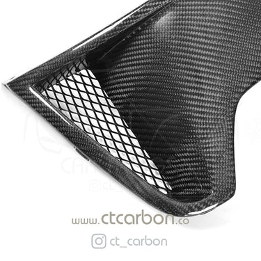 CT CARBON DIFFUSER BMW F32 & F33 4 SERIES CARBON FIBRE DIFFUSER - MP STYLE - TWIN EXHAUST