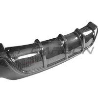 BMW F32, F33 & F36 4 SERIES CARBON FIBRE DIFFUSER - TWIN EXHAUST