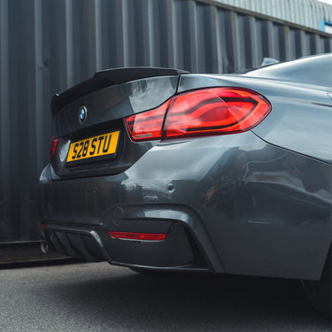 CT CARBON DIFFUSER BMW F32 & F33 4 SERIES CARBON FIBRE DIFFUSER - MP STYLE - TWIN EXHAUST