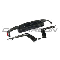 BMW F90 M5 PRE LCI CARBON FIBRE DIFFUSER - V2
