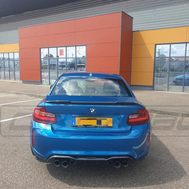 CT CARBON Diffuser BMW M2 / M2C F87 CARBON FIBRE DIFFUSER - AK STYLE