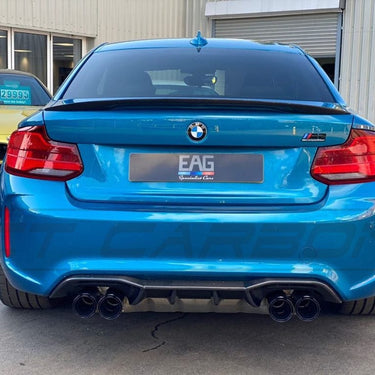 CT CARBON Diffuser BMW M2 / M2C F87 CARBON FIBRE DIFFUSER - AK STYLE