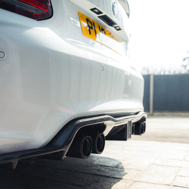 CT CARBON Diffuser BMW M2 / M2C F87 CARBON FIBRE DIFFUSER - K STYLE