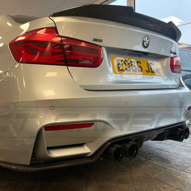 CT CARBON Diffuser BMW M3/M4 (F80 F82 F83) FORGED CARBON FIBRE DIFFUSER - 3D STYLE