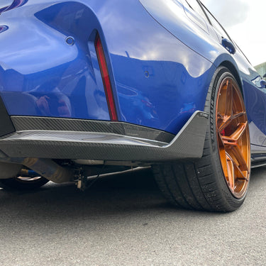 CT CARBON Diffuser BMW M4 G82/G83 CARBON FIBRE REAR BUMPER CORNERS - MP STYLE