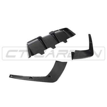 CT CARBON DIFFUSER BMW M6 F06/F12/F13 CARBON FIBRE DIFFUSER - 3 PIECE