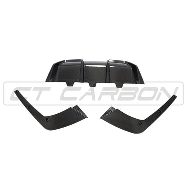 CT CARBON DIFFUSER BMW M6 F06/F12/F13 CARBON FIBRE DIFFUSER - 3 PIECE