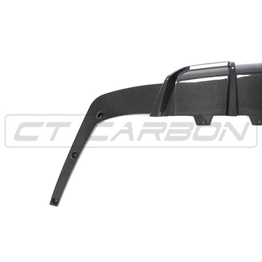 CT CARBON DIFFUSER BMW M6 F06/F12/F13 CARBON FIBRE DIFFUSER - 3 PIECE