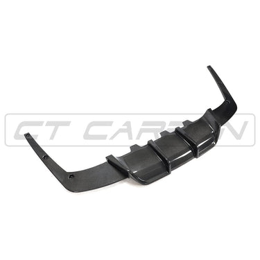 CT CARBON DIFFUSER BMW M6 F06/F12/F13 CARBON FIBRE DIFFUSER - 3 PIECE
