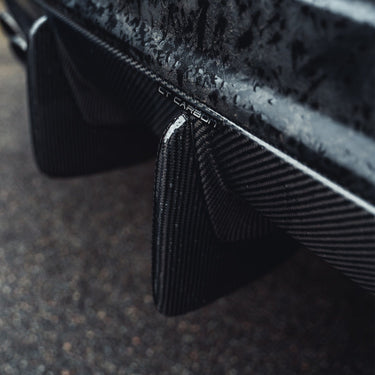 CT CARBON Diffuser MERCEDES C-CLASS C63 W204 CARBON FIBRE DIFFUSER - DTM STYLE