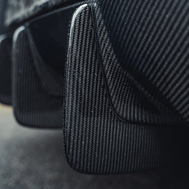 CT CARBON Diffuser MERCEDES C-CLASS C63 W204 CARBON FIBRE DIFFUSER - DTM STYLE
