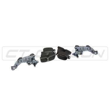 CT CARBON Diffuser MERCEDES C63 W205 SALOON/ESTATE FORGED CARBON FIBRE DIFFUSER - B STYLE