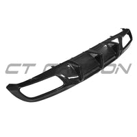 MERCEDES W205 C63 & C63 COUPE 2DR CARBON DIFFUSER - V1