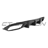 MERCEDES W205 C63 & C63 COUPE 2DR CARBON DIFFUSER - V1