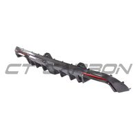 MERCEDES W205 C63 & C63S SALOON 4DR CARBON FIBRE DIFFUSER & EXHAUST TIPS