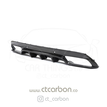 CT CARBON Diffuser MERCEDES W205 C63 & C63S SALOON CARBON DIFFUSER - PS STYLE