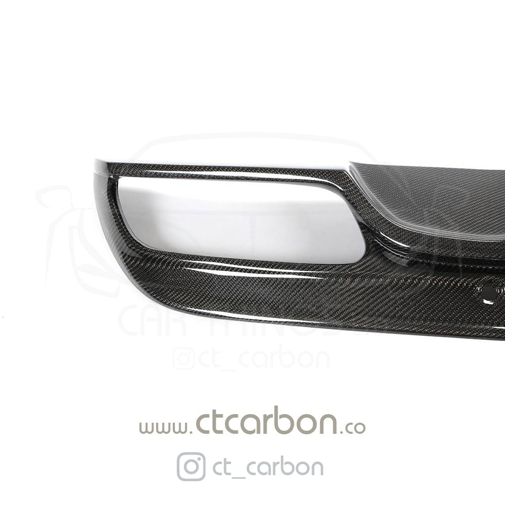 MERCEDES W205 C63 & C63S SALOON CARBON DIFFUSER & EXHAUST TIPS - PS ...