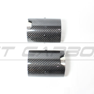 CT CARBON Exhaust Tips BMW CARBON EXHAUST TIPS 135i/140i/235i/240i/335i/340i/435i/440i - CHROME (SET OF 2)