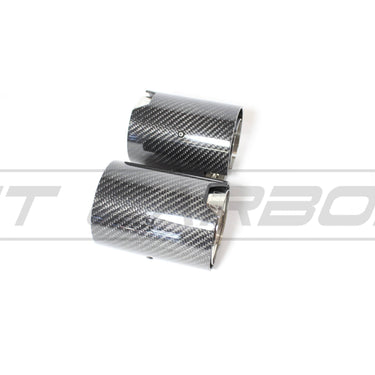 CT CARBON Exhaust Tips BMW CARBON EXHAUST TIPS 135i/140i/235i/240i/335i/340i/435i/440i - CHROME (SET OF 2)
