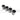 CT CARBON Exhaust Tips BMW F90 M5 CARBON FIBRE EXHAUST TIPS - BLACK x4