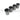 CT CARBON Exhaust Tips BMW F90 M5 CARBON FIBRE EXHAUST TIPS - BLACK x4