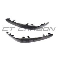 MERCEDES C63/C63S W205 COUPE & SALOON CARBON FIBRE BUMPER TRIM