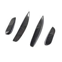 MERCEDES W205 C63 & C63S FRONT BUMPER CARBON FIBRE CANARDS / FINS