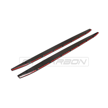 CT CARBON FULL KIT BMW M3 G80/G81 CARBON FIBRE SIDE SKIRT EXTENSIONS - CT DESIGN