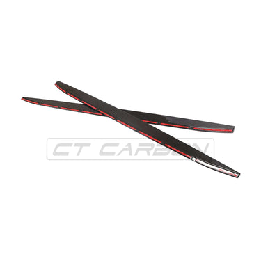 CT CARBON FULL KIT BMW M3 G80/G81 CARBON FIBRE SIDE SKIRT EXTENSIONS - CT DESIGN
