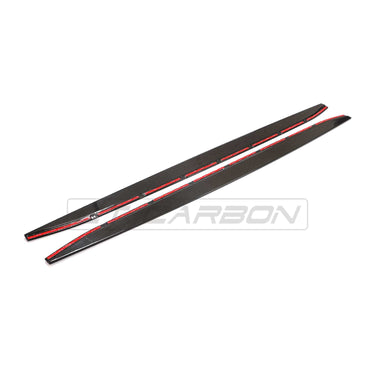 CT CARBON FULL KIT BMW M3 G80/G81 CARBON FIBRE SIDE SKIRT EXTENSIONS - CT DESIGN