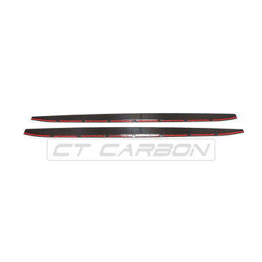 CT CARBON FULL KIT BMW M4 G82/G83 CARBON FIBRE SIDE SKIRT EXTENSIONS - CT DESIGN