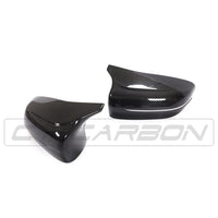 CT CARBON Mirror Covers BMW F90 M5 & M5C COMPETITION CARBON FIBRE MIRROR OVERLAY (RHD)