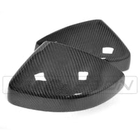 CT CARBON Mirror Replacements AUDI A3 S3 RS3 8V CARBON FIBRE MIRROR COVERS - WITH LANE ASSIST