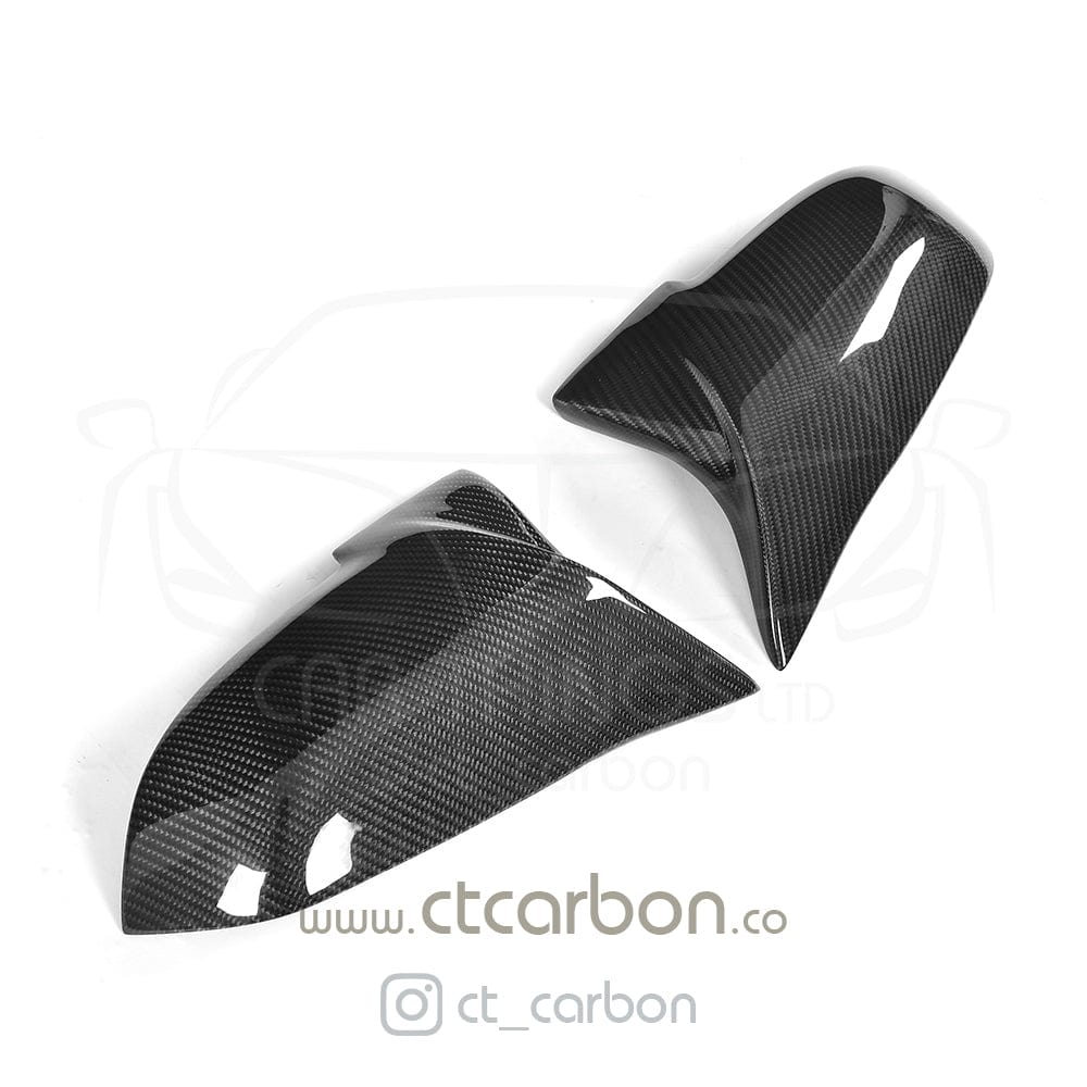 CT CARBON Mirrors BMW CARBON MIRROR REPLACEMENT Fxx 1, 2, 3, 4 SERIES - OEM+ M STYLE