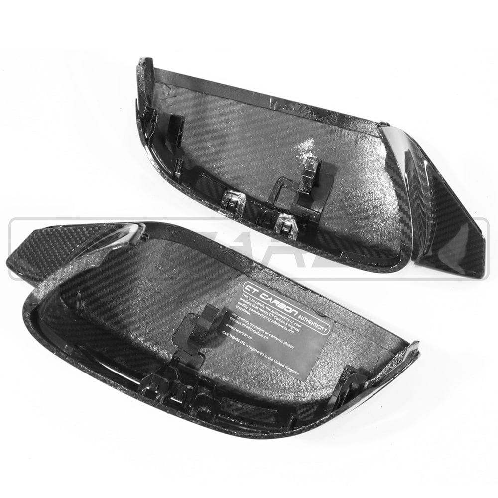 CT CARBON MIRRORS BMW M3/M4 G80/G81/G82/G83 CARBON FIBRE REPLACEMENT MIRRORS (LHD)