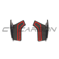 BMW F15 X5 CARBON FIBRE REAR CANARDS