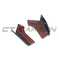 BMW F15 X5 CARBON FIBRE REAR CANARDS