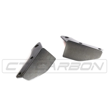 CT CARBON Rear Canards BMW F15 X5 CARBON FIBRE REAR CANARDS - MP STYLE