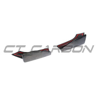 BMW F15 X5 CARBON FIBRE REAR CANARDS