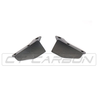 CT CARBON Rear Canards BMW F15 X5 CARBON FIBRE REAR CANARDS - MP STYLE