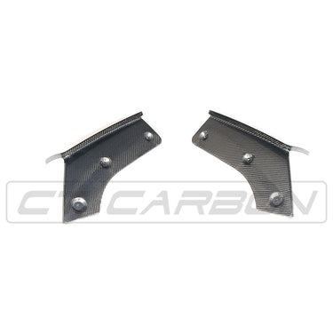 CT CARBON Rear Canards BMW F15 X5 CARBON FIBRE REAR CANARDS - MP STYLE